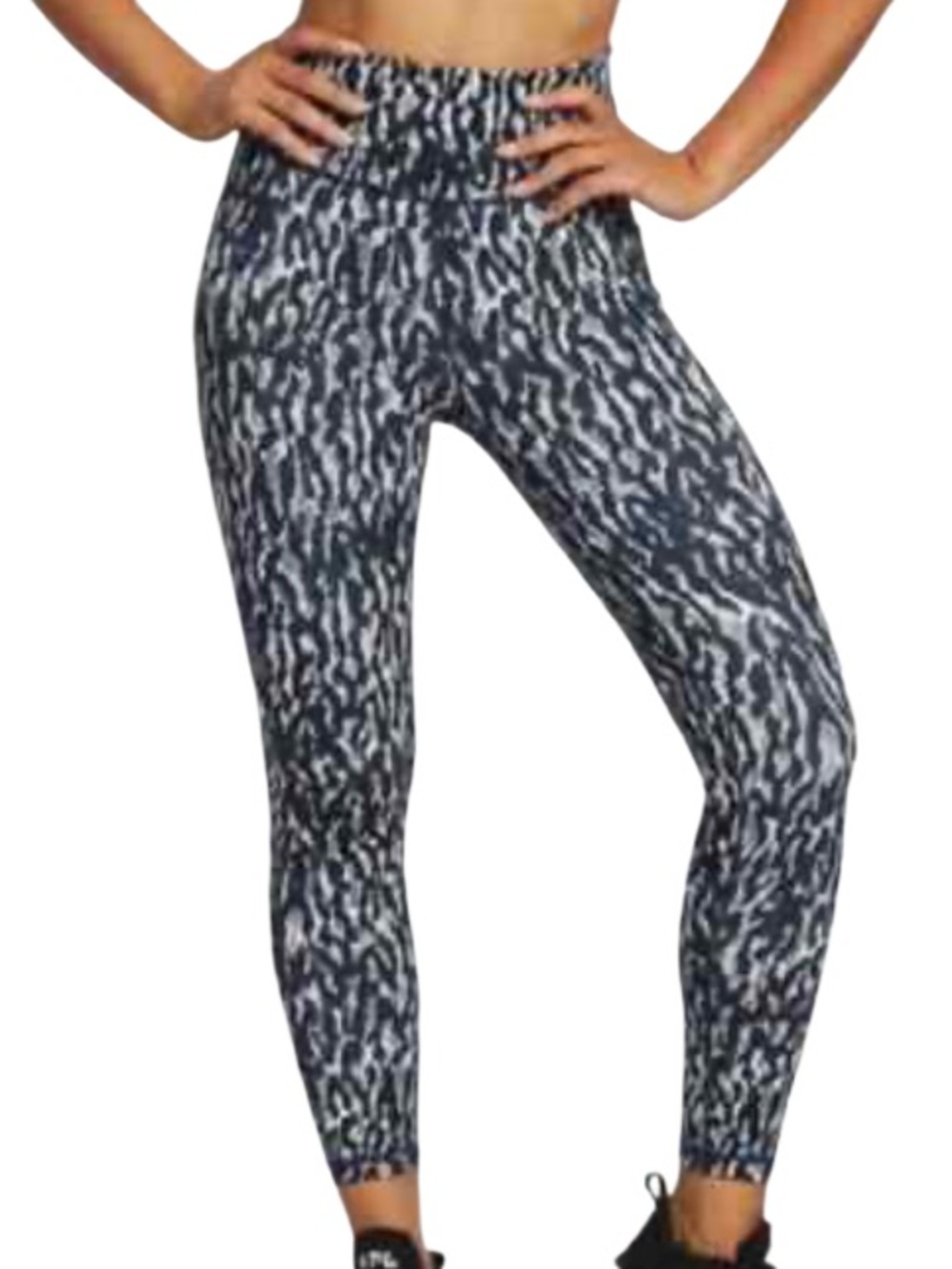 Sweaty Betty High-Waist Cheetah Printed Leggings. The Super Sculpt.Size XL